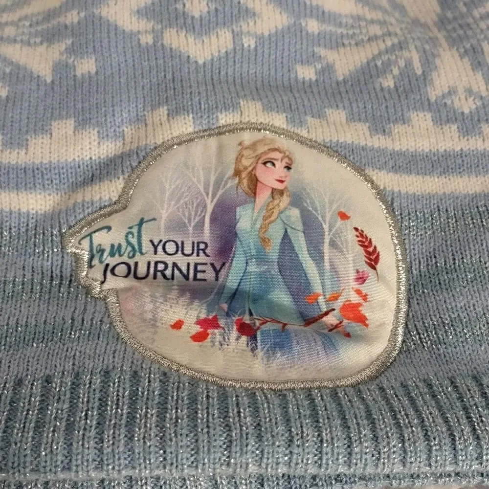 Disney Frozen II Girl's PomPom Beanie